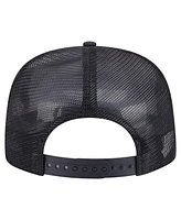 New Era Men's Black Arizona Diamondbacks Adventure Pattern Golfer Trucker Snapback Hat