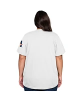 New Era Women's White Houston Astros 2025 City Connect Plus T-Shirt