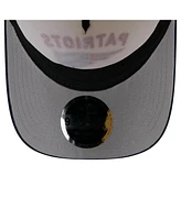 New Era Men's Cream/Navy New England Patriots 2025 Nfl Draft 9FORTY A-Frame M-Crown Adjustable Hat