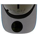 New Era Men's Cream/Blue Detroit Lions 2025 Nfl Draft A-Frame 59FIFTY Fitted Hat