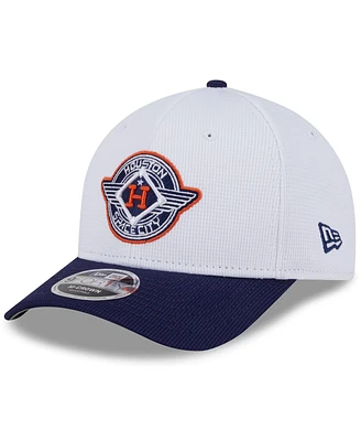 New Era Men's White/Navy Houston Astros 2025 City Connect Batting Practice 9FORTY Adjustable Hat