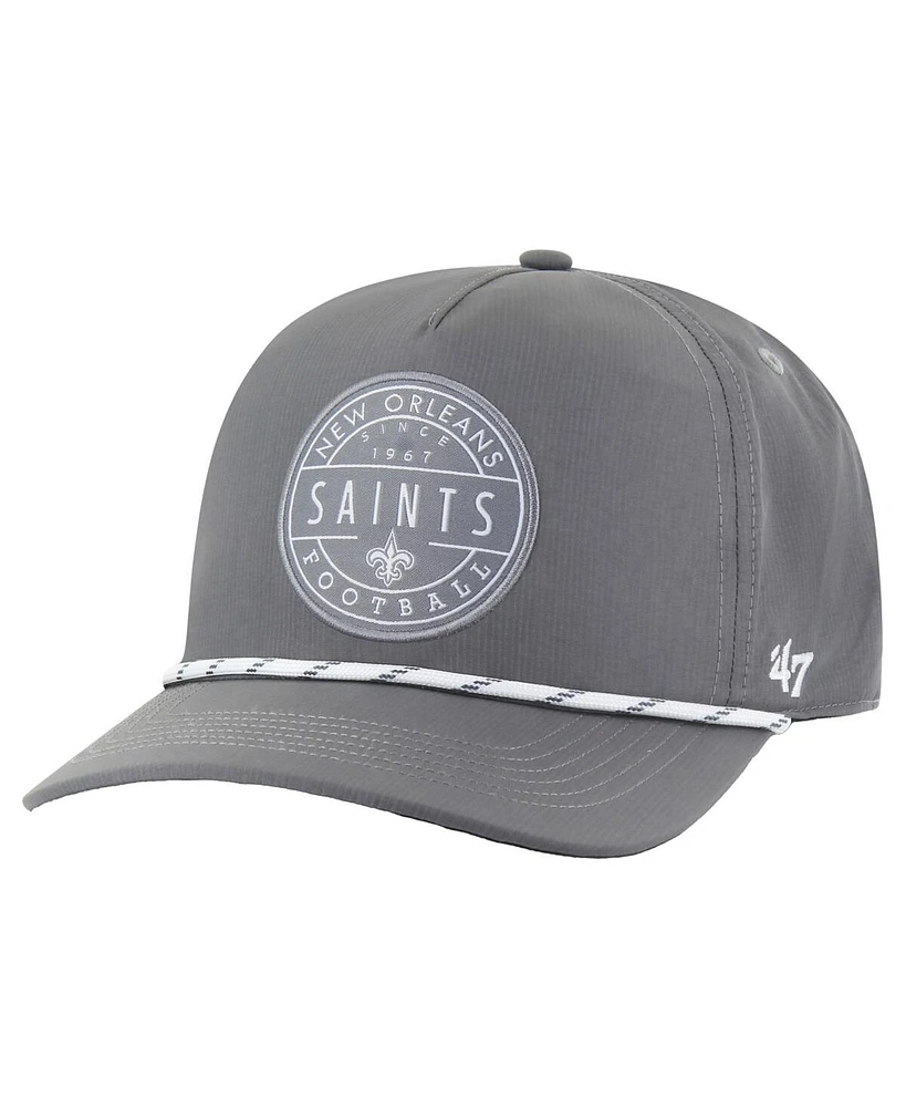 '47 Brand Men's Gray New Orleans Saints Suburbia Hitch Adjustable Hat