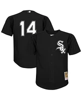 Mitchell & Ness Big Boys and Girls Paul Konerko Black Chicago White Sox Mesh Batting Practice Jersey