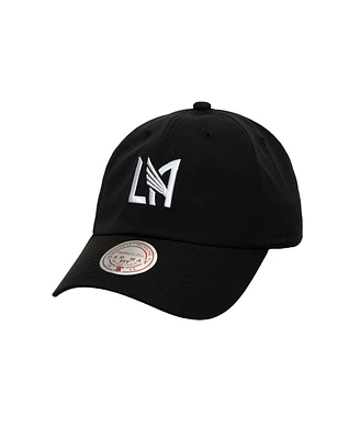 Mitchell & Ness Men's Black Lafc Perfect Strap Back Adjustable Hat
