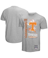 Mitchell & Ness Men's Gray Tennessee Volunteers Retro Brush Mineral Wash T-Shirt