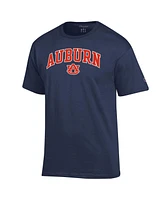 Champion Men's Navy Auburn Tigers Arch Over Logo T-Shirt