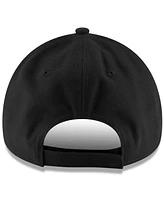New Era Men's Black New York Knicks 2025 Nba Playoffs 9FORTY Adjustable Hat