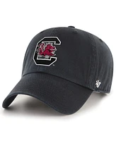 '47 Brand Men's Black South Carolina Gamecocks 2025 Ncaa Women's Basketball Tournament March Madness Final Four Clean Up Adjustable Hat