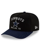 New Era Men's /Navy Dallas Cowboys 2025 Nfl Draft A-Frame 9FIFTY Snapback Hat