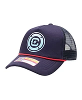 Fan Ink Men's Navy Chicago Fire Atmosphere Trucker Adjustable Hat