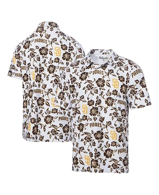Reyn Spooner Men's White San Diego Padres Pua Performance Polo Shirt