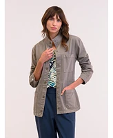 Celtic & Co. Women's Canvas Safari Utility Jacket