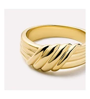 Ana Luisa - Gold Band Ring Lydia