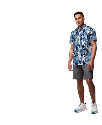 Columbia Mens Rapid Rivers Printed Short Sleeve Shirt With Rapid Rivers Cargo Short