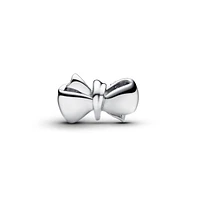 Pandora Sterling Silver Sparkling Bow Charms