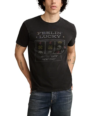 Lucky Brand Men's Feelin Slot Machine T-Shirt