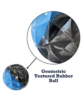 Country Living Geometric Design Textured Ball Dog Chew Toy