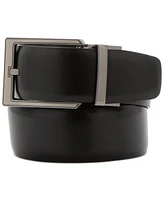 Perry Ellis Portfolio Men's Navy Reversible Belt