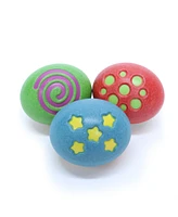 Sounds Like Fun Wooden Egg Shakers, Set of 3