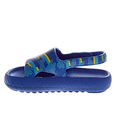 Nickelodeon Toddler Boys Patrol Hook and Loop Backstrap Slides