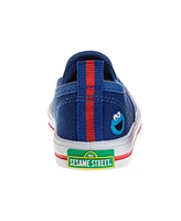 Sesame Street Toddler Girls Slip On Sneakers