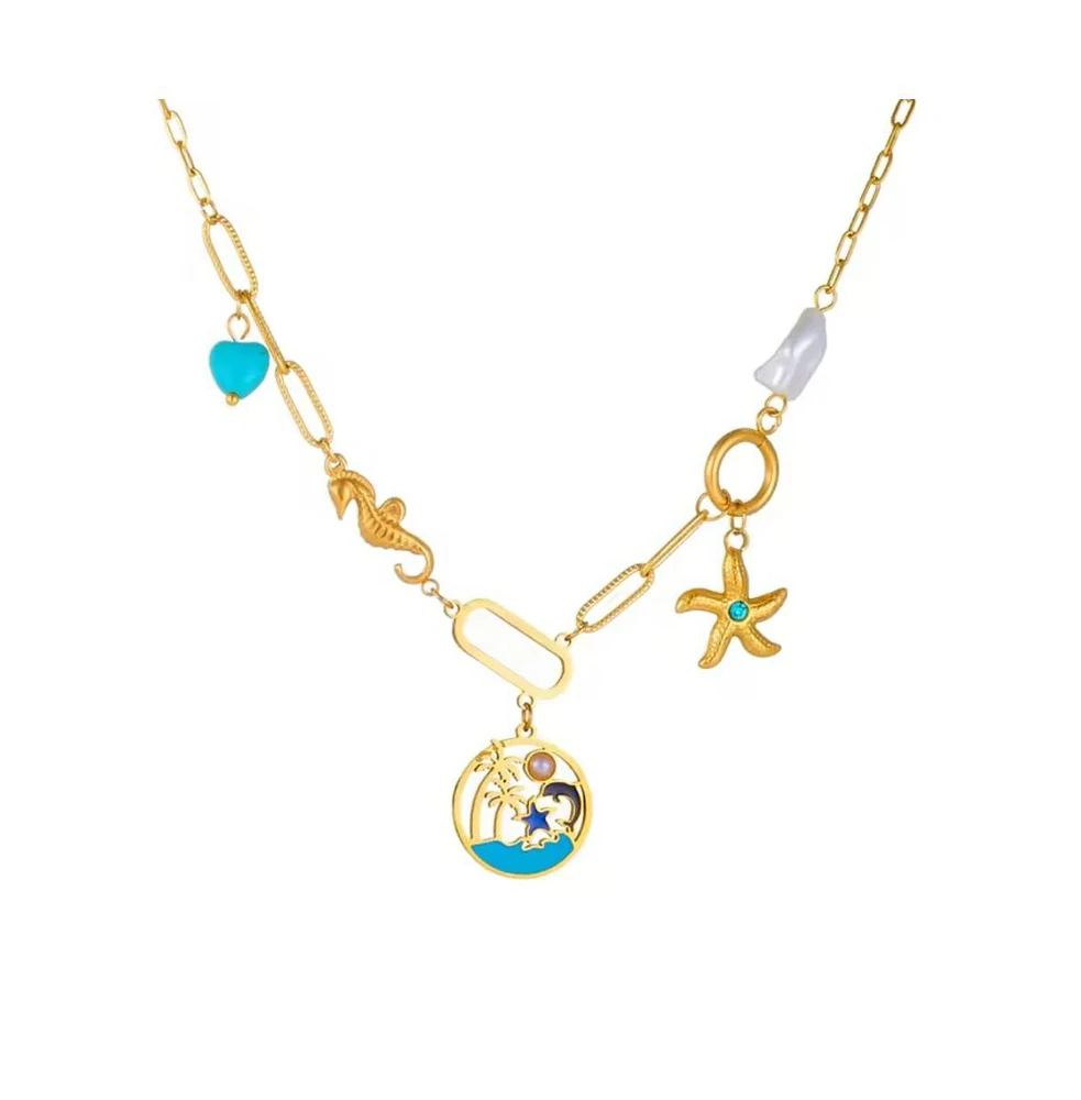 Seaside Charm Turquoise Necklace