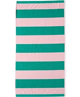 Lands' End Cabana Stripe Beach Towel