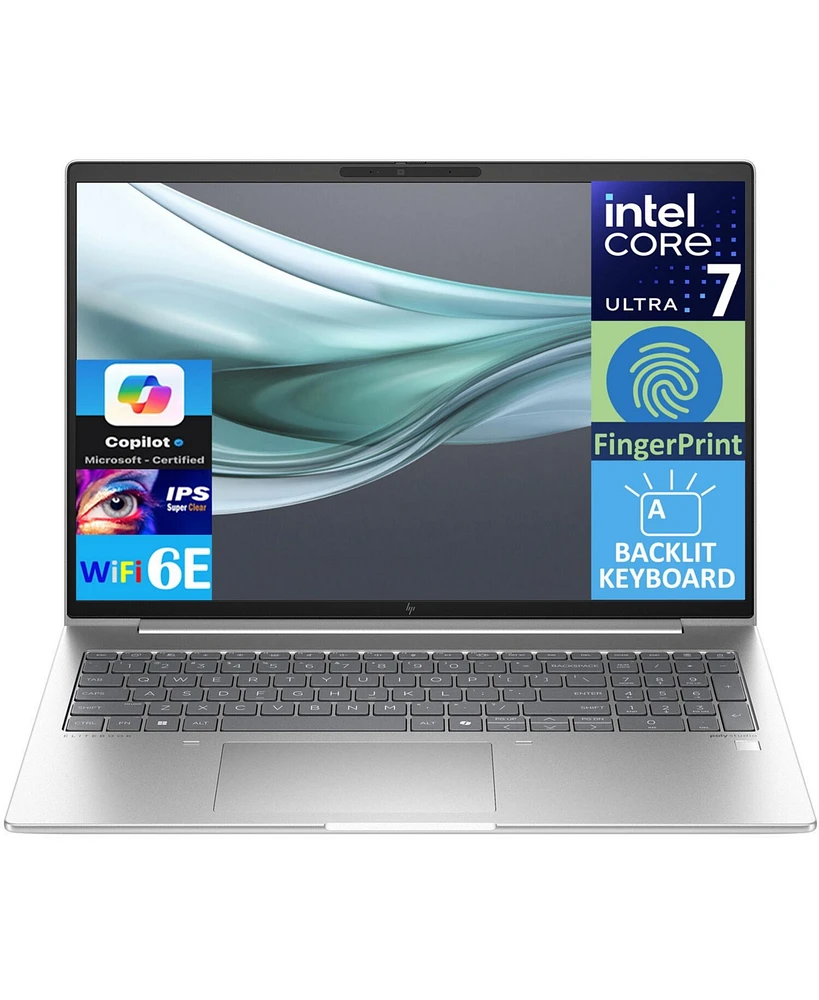 Hp EliteBook 660 G11 A6UC9UT#Aba Pike Silver Laptop, Ultra 7-155U, 16GB, 512GB PCIe Ssd, 16.0" Ips Wuxga (1920x1200), Intel Graphics, Windows 11 Pro