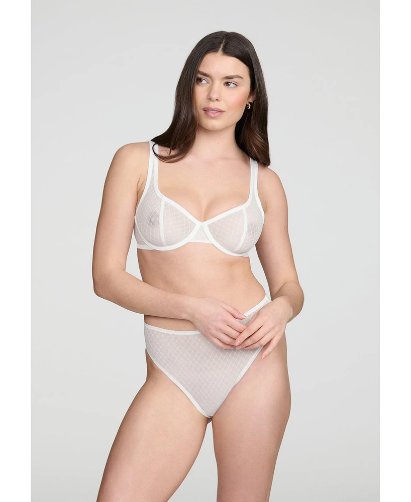 Cuup Women's The Scoop- Trellis Lace