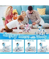 ContContixo R3 Smart Puppy, Kids & Toddlers Ages 3-8, Interactive Learning Robot Dog Toy, Remote Control, Lights Sounds, Boys Girls