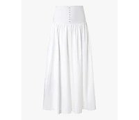 WeWoreWhat Women's Drop Waist Maxi Skirt