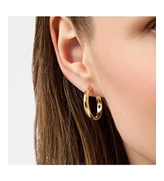Ana Luisa - Gold Hoop Earrings - Giulia Large