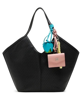 Steve Madden Maira Embossed Woven X-Large Tote Bag