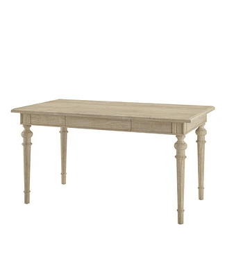 Pintu Farmhouse Dining Table With Drawer