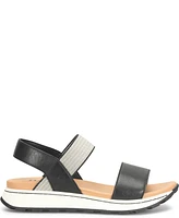 Born Women's Mimi Round Toe Wedge Sandals