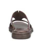 Born Women's Remo Round Toe Flat Sandals