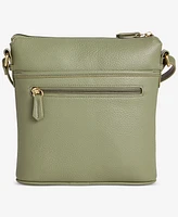 Giani Bernini Pebble North South Small Crossbody, Exclusively at Macy's
