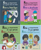 Child's Play Books Rosa's Workshop Set 1 & 2 Bilingual Spanish, English Books, Set of 8