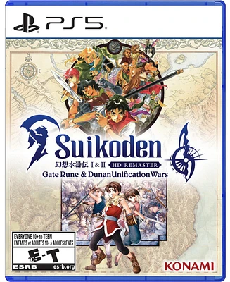Suikoden I & Ii Remastered for Playstation 5