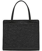 Karl Lagerfeld Paris and Maybelle Satchel with Floral Pins