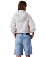 Calvin Klein Jeans Women's Relaxed Denim Bermuda Shorts