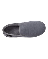 Isotoner Men's Diamond Corduroy Loafer Slippers