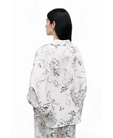 Nocturne Women's Flowy Patterned Shirt