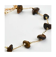 Sohi Women's Stone Chain Anklet