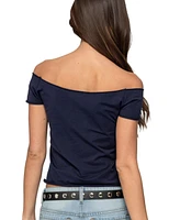 Edikted Women's 76 Off Shoulder Top