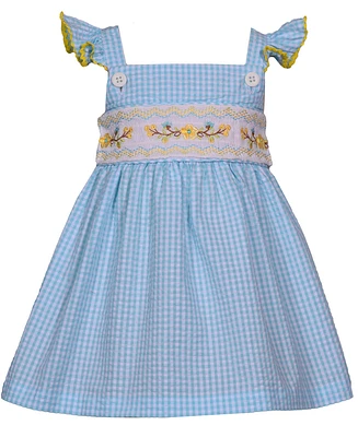Bonnie Baby Girls Seersucker Dress