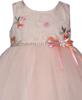 Bonnie Baby Girls Embroidered Ballerina Dress