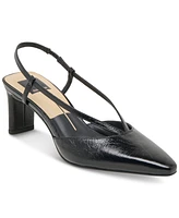 Dolce Vita Women's Ginay Pointed-Toe Slingback Blade-Heel Pumps