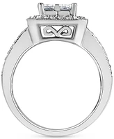Diamond Engagement Ring (1-5/8 ct. t.w.) in 14k White Gold