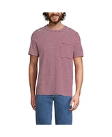 Lands' End Men's Short Sleeve Cotton Linen Tee